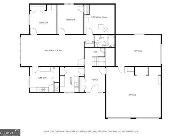 4761 Gateway Ln, Flowery Branch, GA 30542 - view of property floor plan