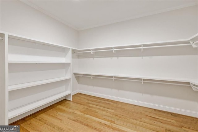 2553 Creekwood Ter, Decatur, GA 30030 - walk in closet featuring wood finished floors