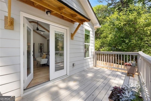 2553 Creekwood Ter, Decatur, GA 30030 - view of wooden deck