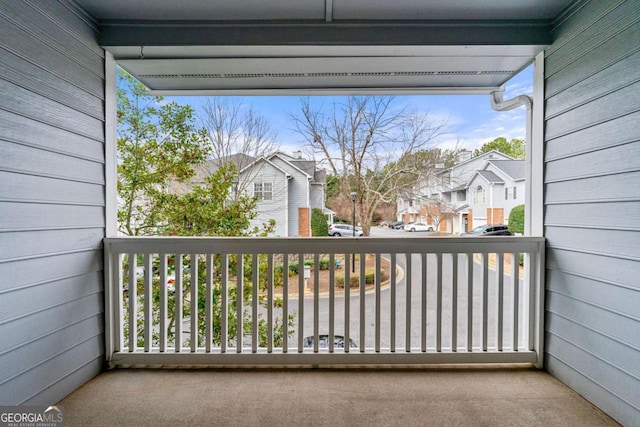406 Vinings Forest Cir SE, Smyrna, GA 30080 - balcony with a residential view
