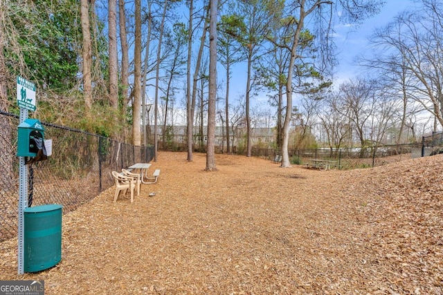 406 Vinings Forest Cir SE, Smyrna, GA 30080 - view of yard with fence