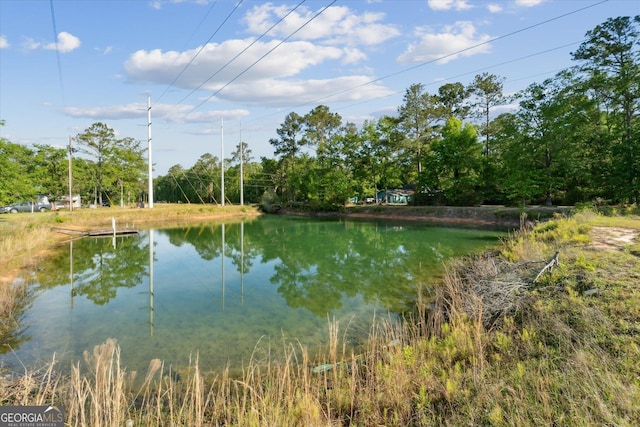 property view of water