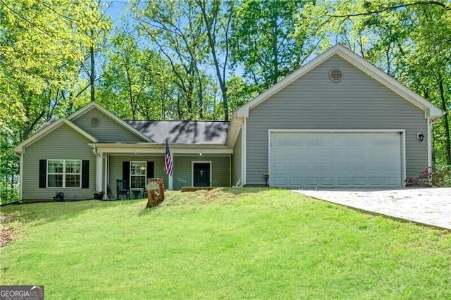 12 Mulberry Rd, Winder, GA 30680 - single story home with a front lawn, concrete driveway, and a garage