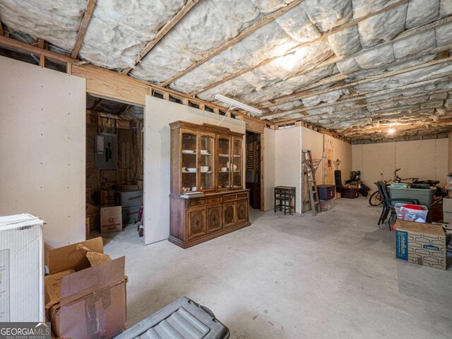 2402 Jasmine Glen Dr, Buford, GA 30519 - unfinished below grade area featuring electric panel