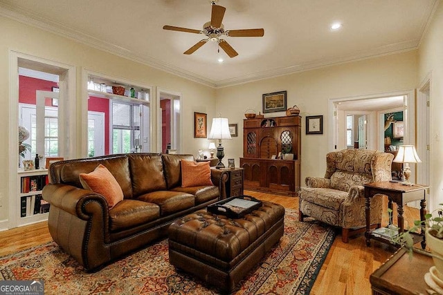 835 Timothy Rd, Athens, GA 30606 - living room with light wood finished floors, a ceiling fan, and a wealth of natural light