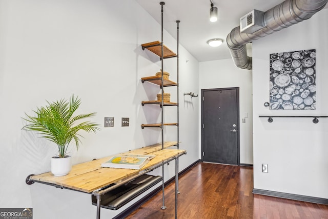 5300 Peachtree Rd Unit 3601, Atlanta, GA 30341 - foyer with dark wood-style flooring