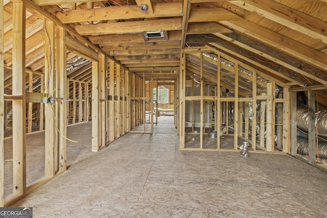 67 Bermuda Bluff Ln, Midway, GA 31320 - view of unfinished attic
