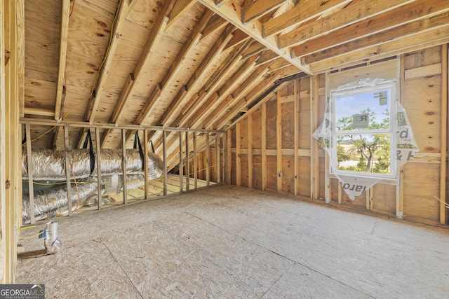 67 Bermuda Bluff Ln, Midway, GA 31320 - view of unfinished attic
