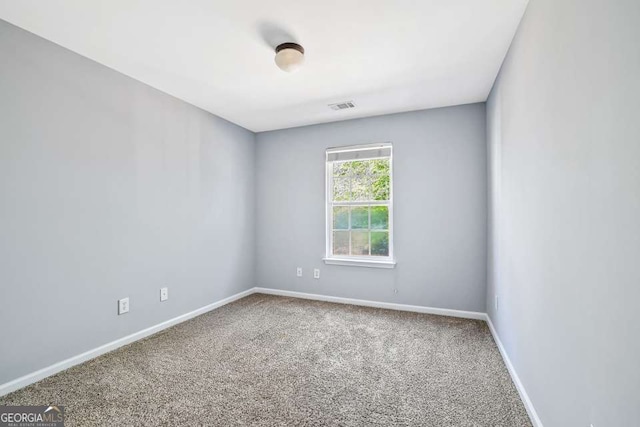 2872 Cross Creek Ct, Cumming, GA 30040 - empty room with visible vents, carpet flooring, and baseboards