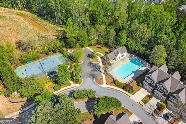 2872 Cross Creek Ct, Cumming, GA 30040 - birds eye view of property