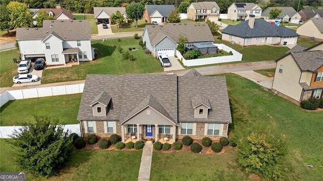 1129 Abundance Dr, Locust Grove, GA 30248 - aerial view with a residential view