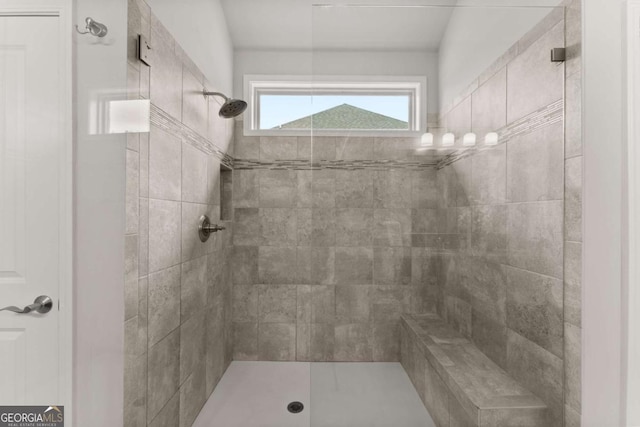 4815 Amble Trce, Cumming, GA 30040 - bathroom with tiled shower