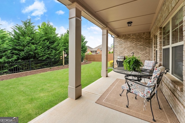 4815 Amble Trce, Cumming, GA 30040 - view of patio / terrace
