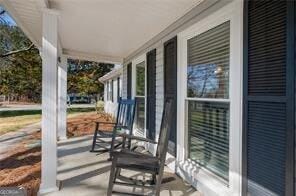 515 Walraven Rd NE, Calhoun, GA 30701 - view of patio / terrace featuring a porch