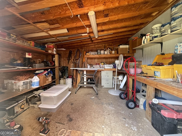 view of storage