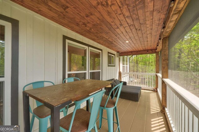361 Rising Star Rd Unit 14, Ellijay, GA 30536 - view of deck