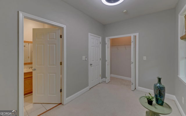 500 Old Mize Rd, Toccoa, GA 30577 - hallway featuring baseboards
