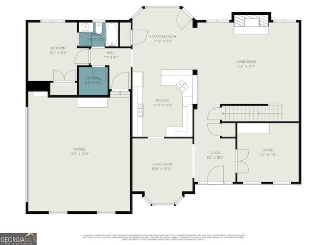 629 Gold Valley Pass, Canton, GA 30114 - view of layout