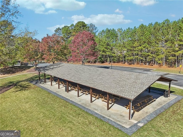 629 Gold Valley Pass, Canton, GA 30114 - view of property's community with a lawn