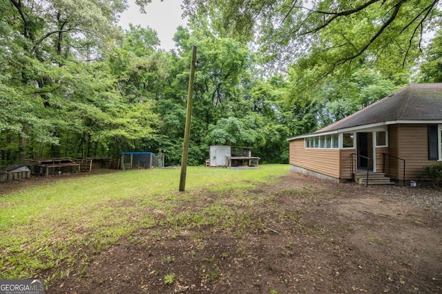451 Woodlawn Dr, Crawford, GA 30630 - view of yard