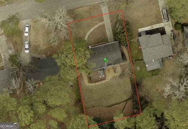 1907 Shalimar Dr NE, Atlanta, GA 30345 - map of property location featuring property boundaries highlighted