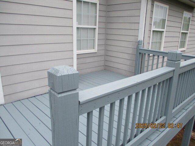 view of deck