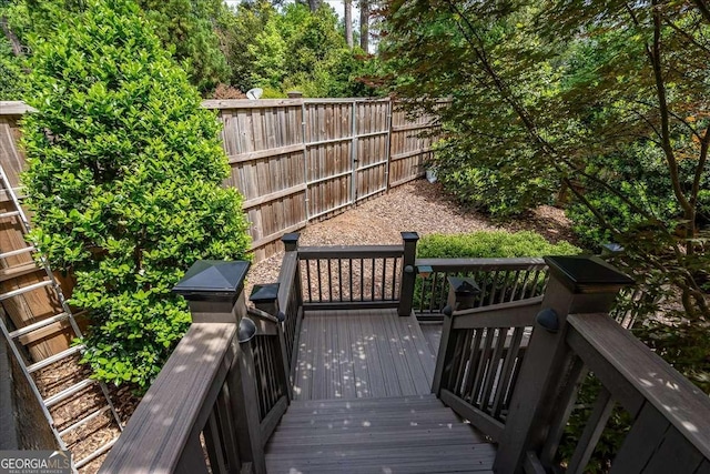 175 Tillman Ln, Athens, GA 30606 - view of wooden terrace