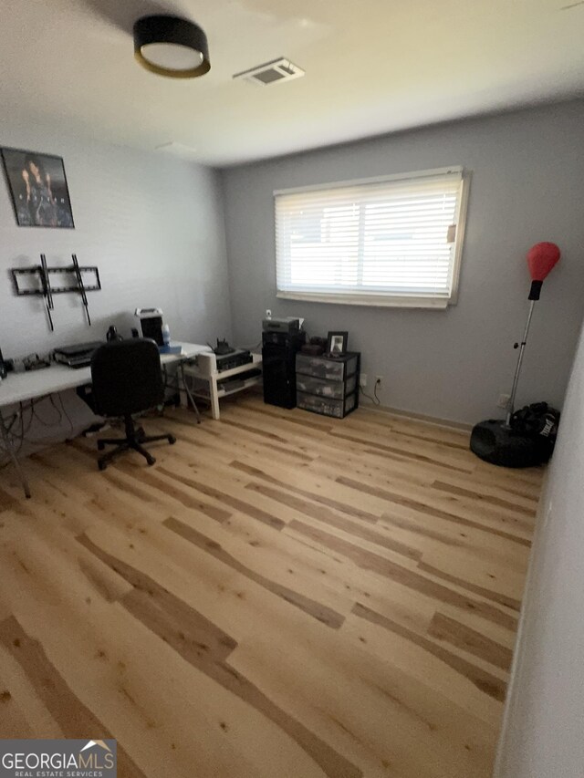 2461 Mcalpin Ter, East Point, GA 30344 - office area with wood finished floors