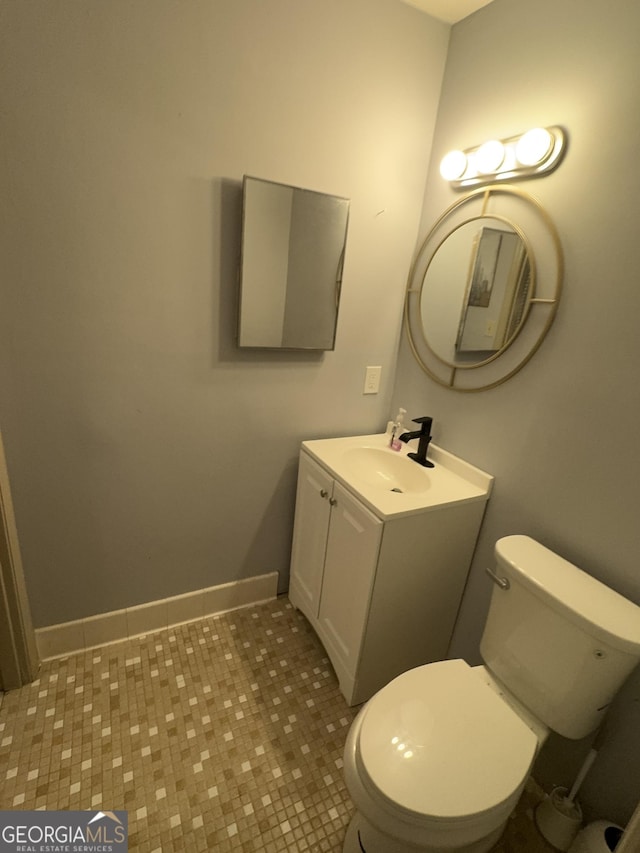 2461 Mcalpin Ter, East Point, GA 30344 - bathroom featuring vanity and tile patterned floors