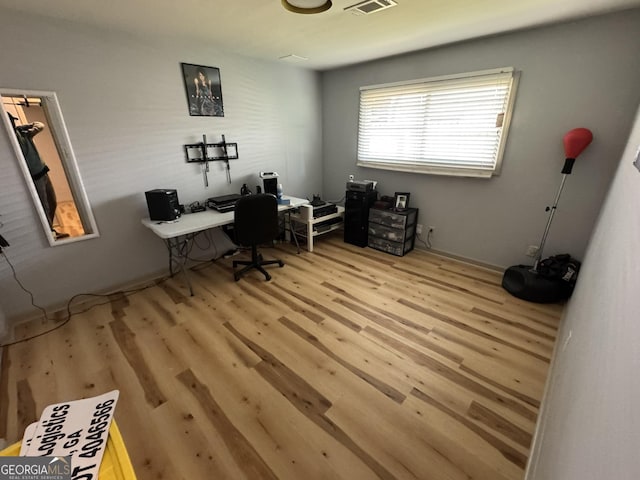 2461 Mcalpin Ter, East Point, GA 30344 - home office featuring wood finished floors