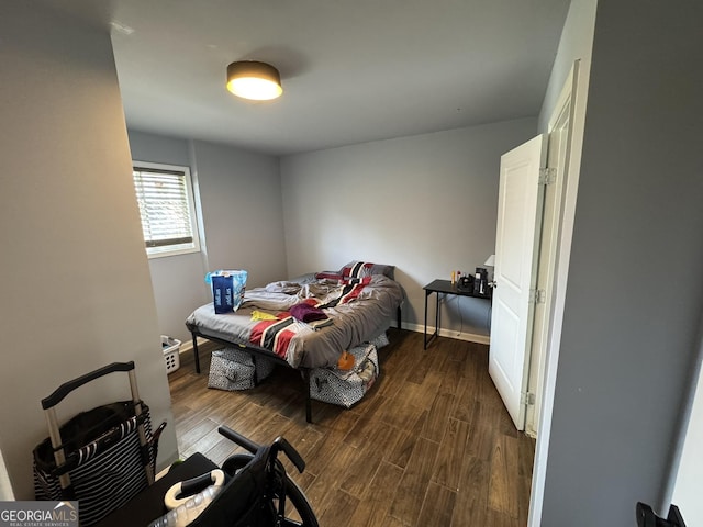 2461 Mcalpin Ter, East Point, GA 30344 - bedroom with wood finished floors and baseboards