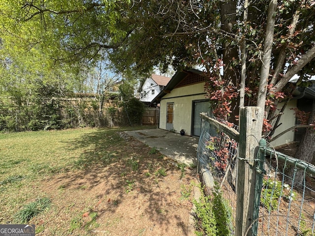 2461 Mcalpin Ter, East Point, GA 30344 - view of fenced yard