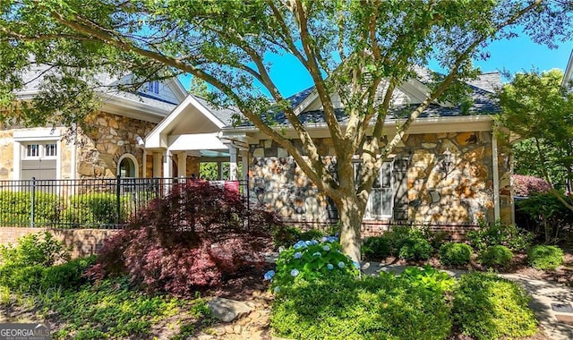 3883 Wakefield Hall Sq SE, Smyrna, GA 30080 - view of front of property featuring stone siding