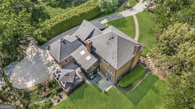 5790 Heards Forest Dr, Atlanta, GA 30328 - birds eye view of property