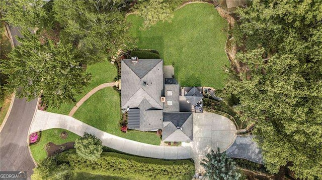 5790 Heards Forest Dr, Atlanta, GA 30328 - aerial view