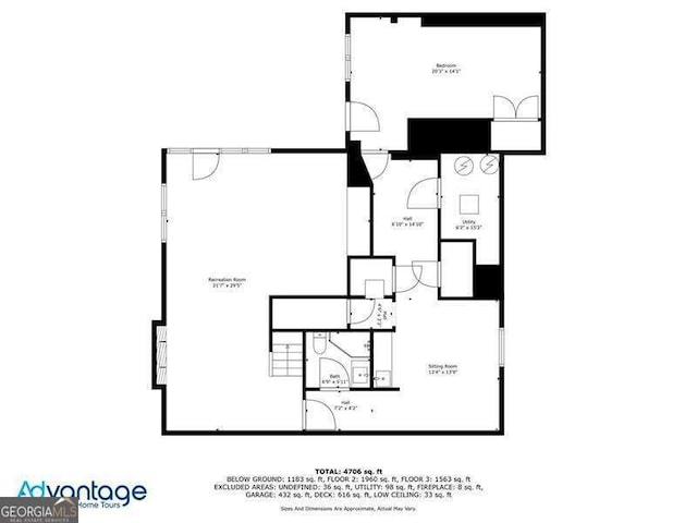 5790 Heards Forest Dr, Atlanta, GA 30328 - view of layout