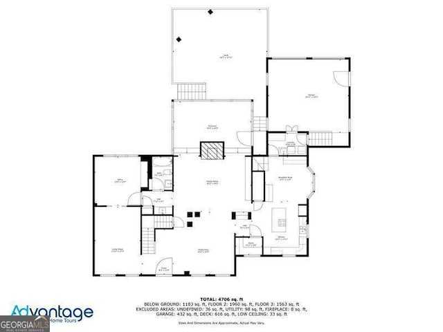 5790 Heards Forest Dr, Atlanta, GA 30328 - view of layout