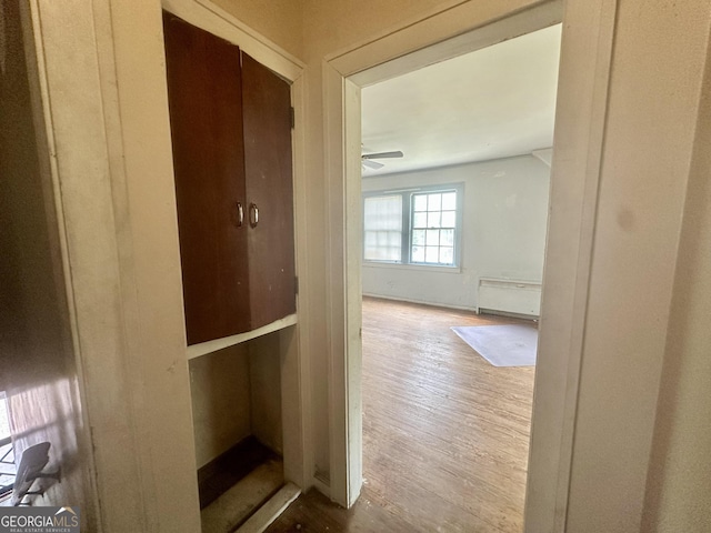 623 Mcdonald St, Waycross, GA 31503 - hall featuring wood finished floors