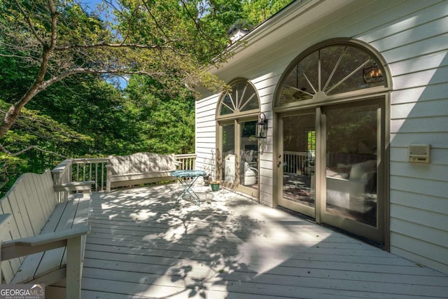 1811 Fountain Hill Ct, Duluth, GA 30097 - view of deck