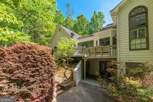 1811 Fountain Hill Ct, Duluth, GA 30097 - view of property exterior with a deck