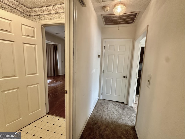 2409 Dorothy St, Waycross, GA 31501 - hall featuring attic access and baseboards