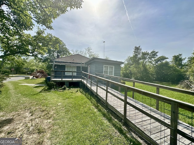2409 Dorothy St, Waycross, GA 31501 - view of side of home with a yard