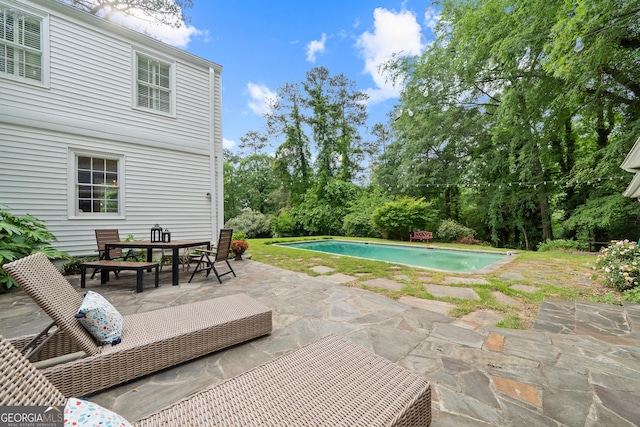 1419 Briarcliff Rd, Macon, GA 31201 - pool with outdoor dining space and a patio