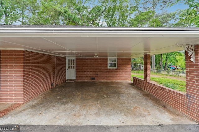 851 Rockbridge Rd SW, Lilburn, GA 30047 - view of patio featuring an attached carport