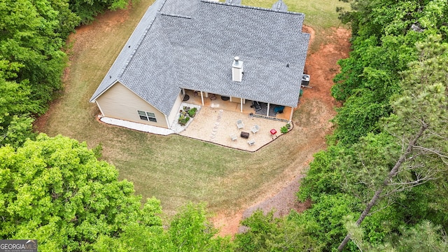 aerial view