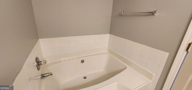 full bath with a bath