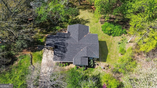 drone / aerial view
