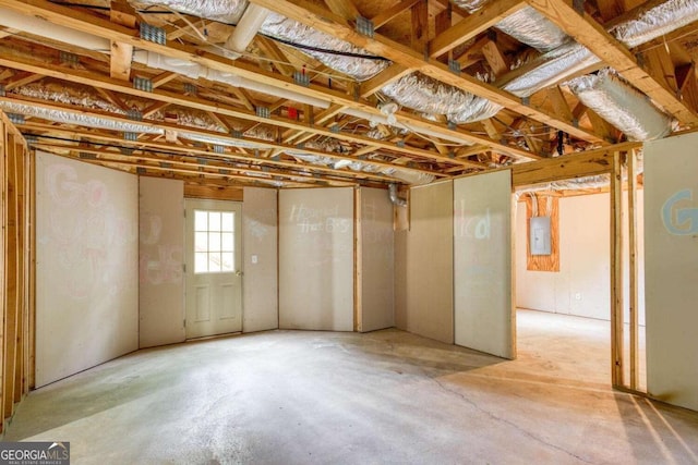 1533 Fallen Leaf Dr SW, Marietta, GA 30064 - below grade area with electric panel