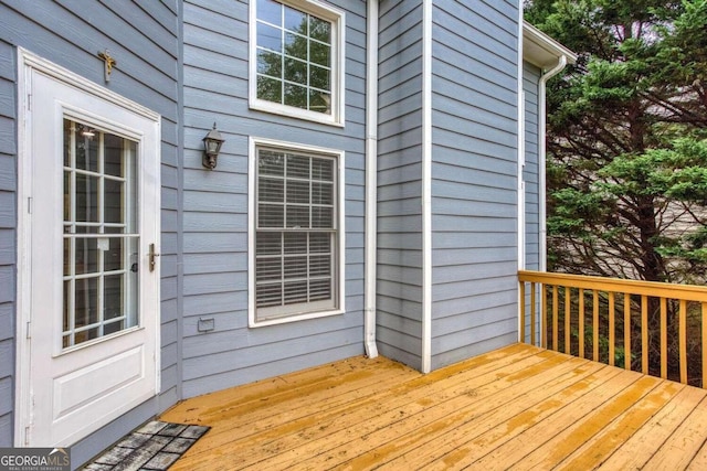 1533 Fallen Leaf Dr SW, Marietta, GA 30064 - view of deck