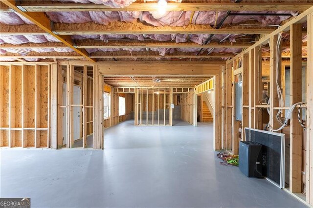 miscellaneous room featuring concrete floors